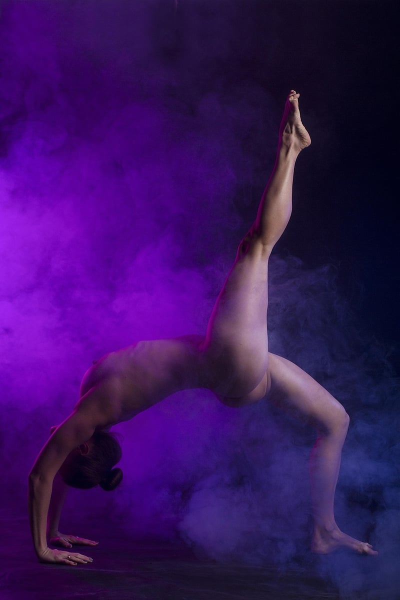 Yoga Pilates Body Pose Woman